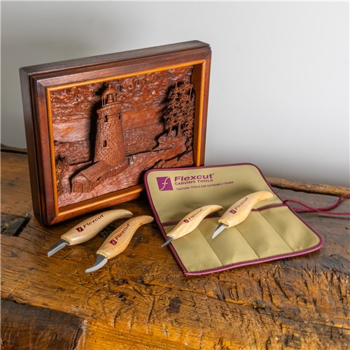 FLX-KN-100-with carved frame - 2